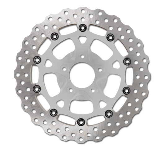 Performance Machine Disc Carr Dominator 320Mm X .20 Ff No O/S Front Chrome