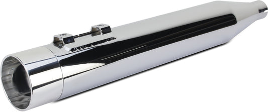 Comp S 2in1 Exhaust Touring M8 Chrome W/Pol End Cap