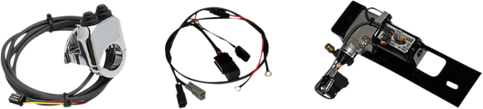 LEGEND SUSPENSION AIR-A FL Adjustable AIR Suspension - Chrome Handlebar Control - FL 13110157
