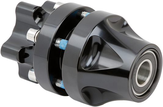 ARLEN NESS Hub - Cartridge - Front/Single Disc - Black - '08-'25 Softail 71-612