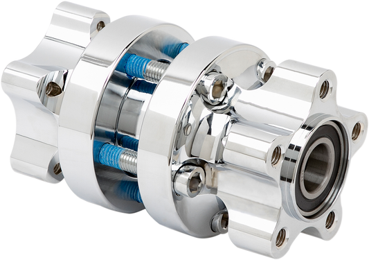 ARLEN NESS Hub - Cartridge - Rear/Single Disc - Chrome - '08-'17 FXD 71-703