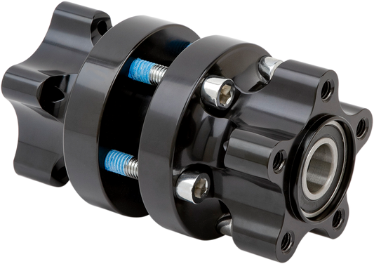 ARLEN NESS Hub - Cartridge - Rear/Single Disc - Black - Softail/Hydra Glide Revival 71-704