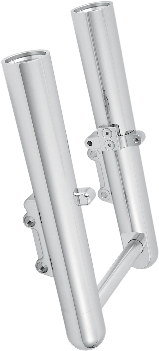 ARLEN NESS Fork Legs - Chrome - Smooth - Dual Disc - '00-'07 FLT 06-503