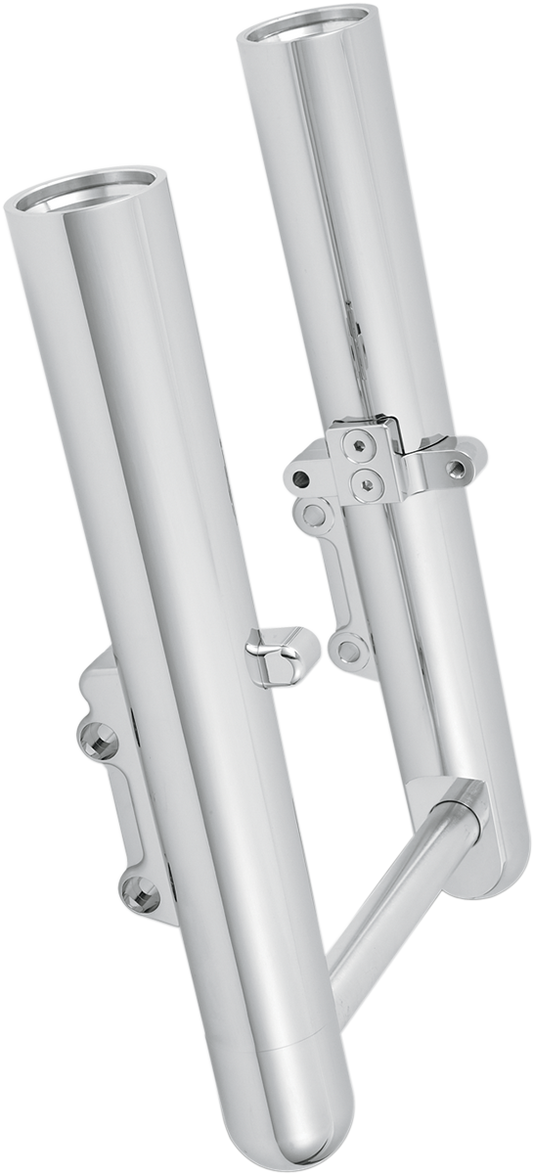 ARLEN NESS Fork Legs - Chrome - Smooth - Dual Disc - '00-'07 FLT 06-503
