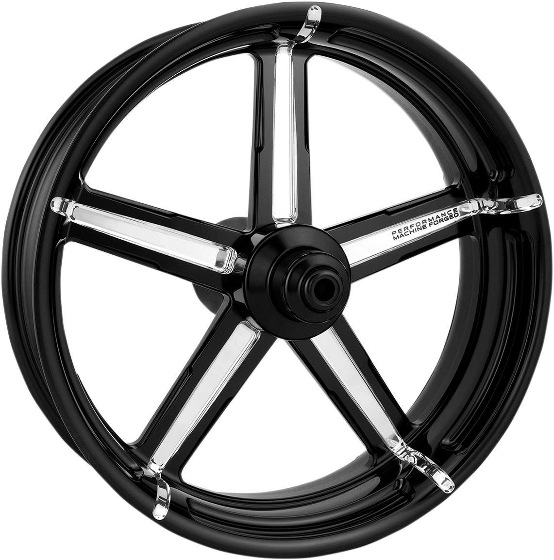 PERFORMANCE MACHINE (PM) Wheel - Formula - Front - Dual Disc/with ABS - Platinum Cut* - 18x5.5 1204-7814R-FRM-BMP