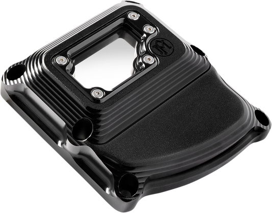 PERFORMANCE MACHINE (PM) Transmission Cover - Black Ops* - Touring 0203-2020M-SMB