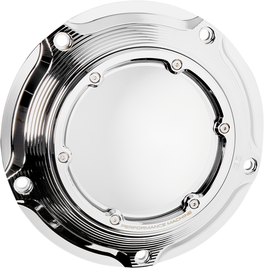 PERFORMANCE MACHINE (PM) Derby Cover - Chrome - Touring 0177-2083M-CH