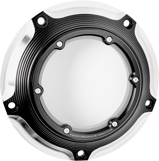 PERFORMANCE MACHINE (PM) Derby Cover - Contrast Cut* - Touring 0177-2083M-BM