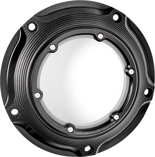 PERFORMANCE MACHINE (PM) Derby Cover - Black Ops* - Touring 0177-2083M-SMB