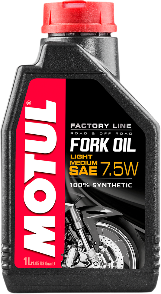 MOTUL Factory Line Fork Oil 7.5wt - 1 Liter 105926