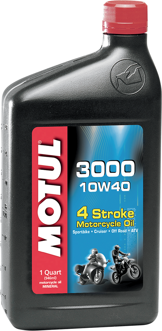 MOTUL 3000 Mineral 4T Engine Oil - 10W-40 - 1L 107672