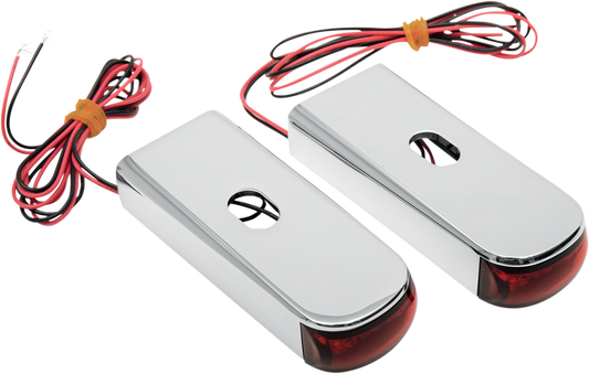 ALLOY ART Strut Light - LED - Red/Red '06-'17 FXD DSL8-3