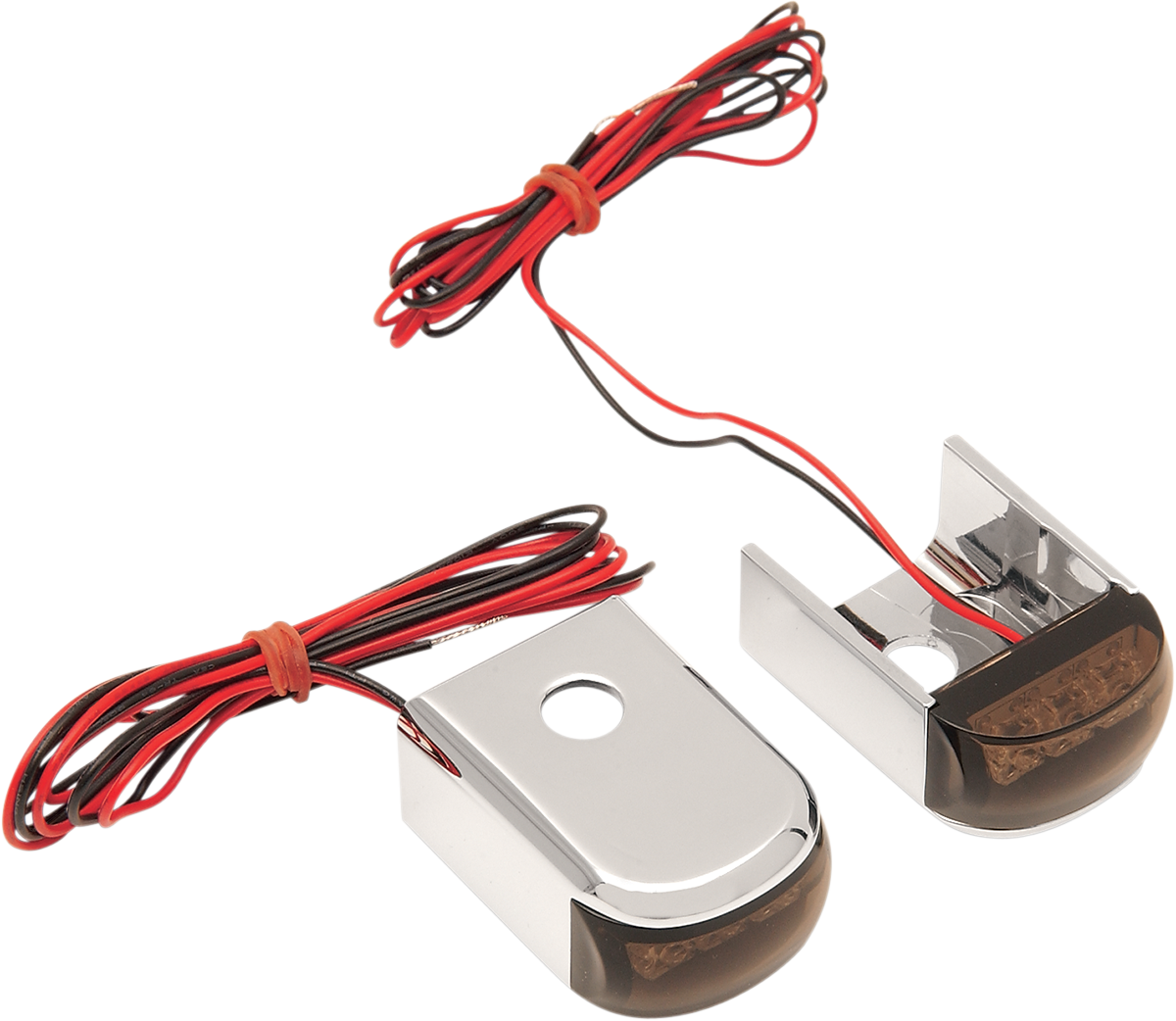 ALLOY ART Strut Light - LED - Red/Smoke - Chrome DSL-2
