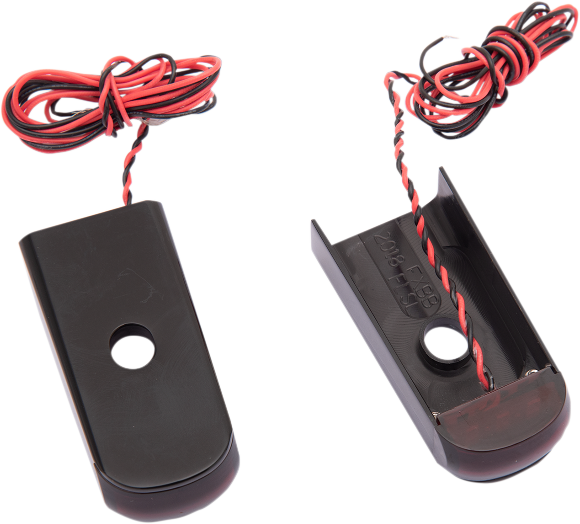 ALLOY ART Strut Light - LED - Red/Red Black SSL-SB-3B