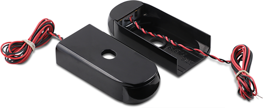 ALLOY ART Strut Light - LED - Smoke/Red Black FXBR SSL-BR-2B