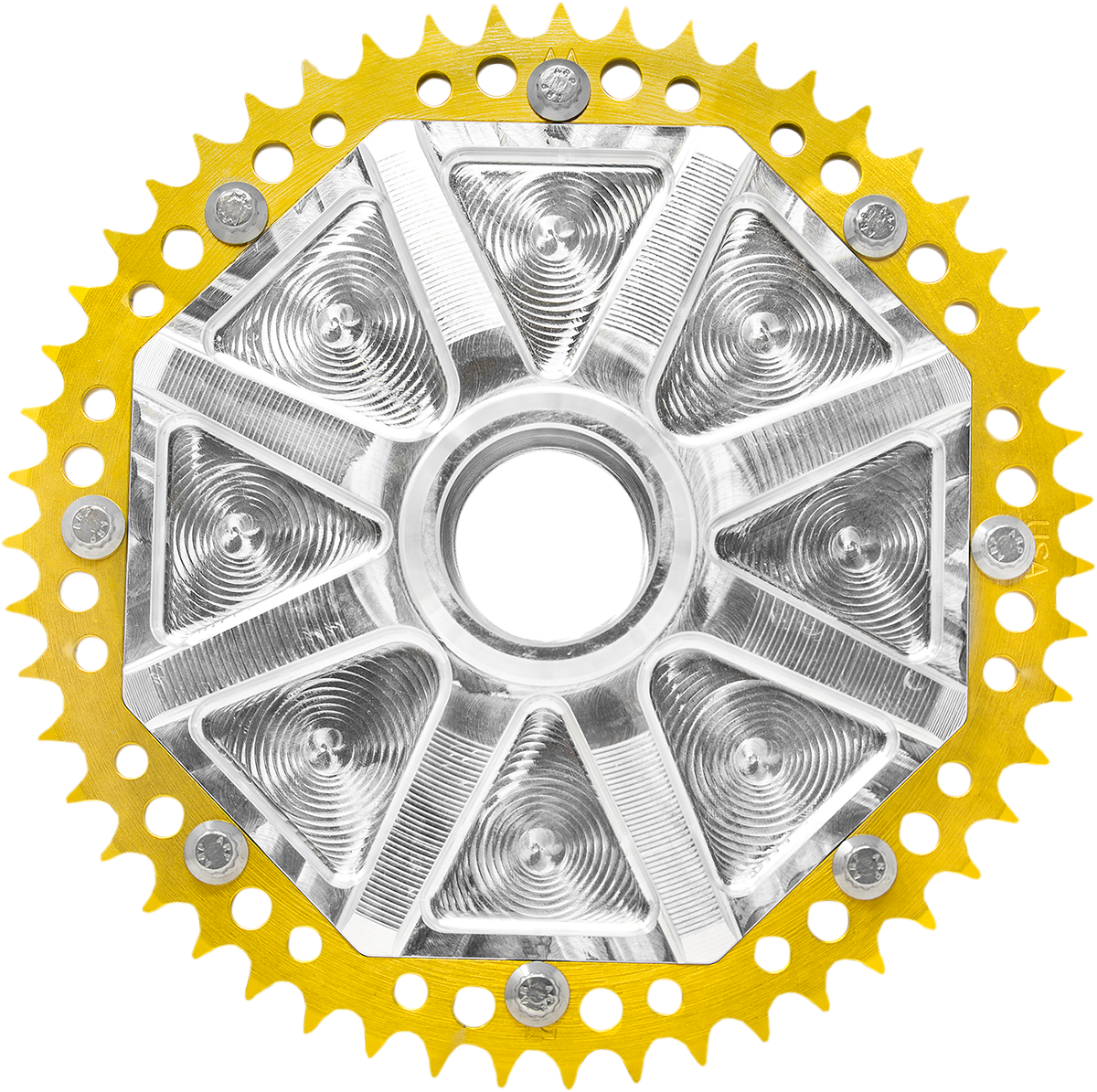 ALLOY ART Cush Drive Carrier - 53 Tooth - Gold G2UCC53-32