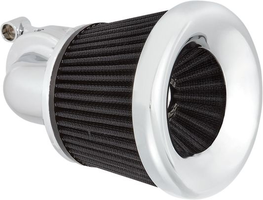 ARLEN NESS Velocity 90? Air Cleaner Kit - Chrome 600-029