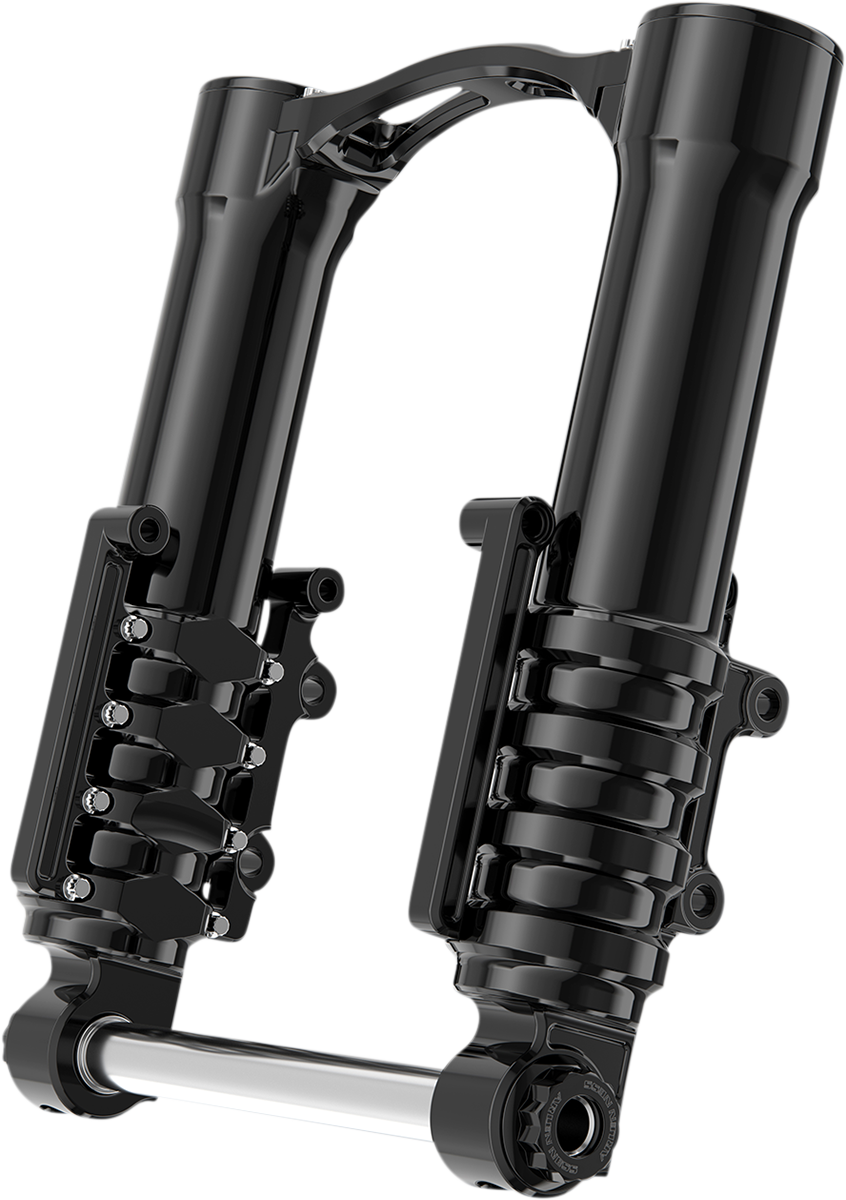 ARLEN NESS Fork Legs - 49 mm - Black Anodized - For Factory Brake Caliper 120-002