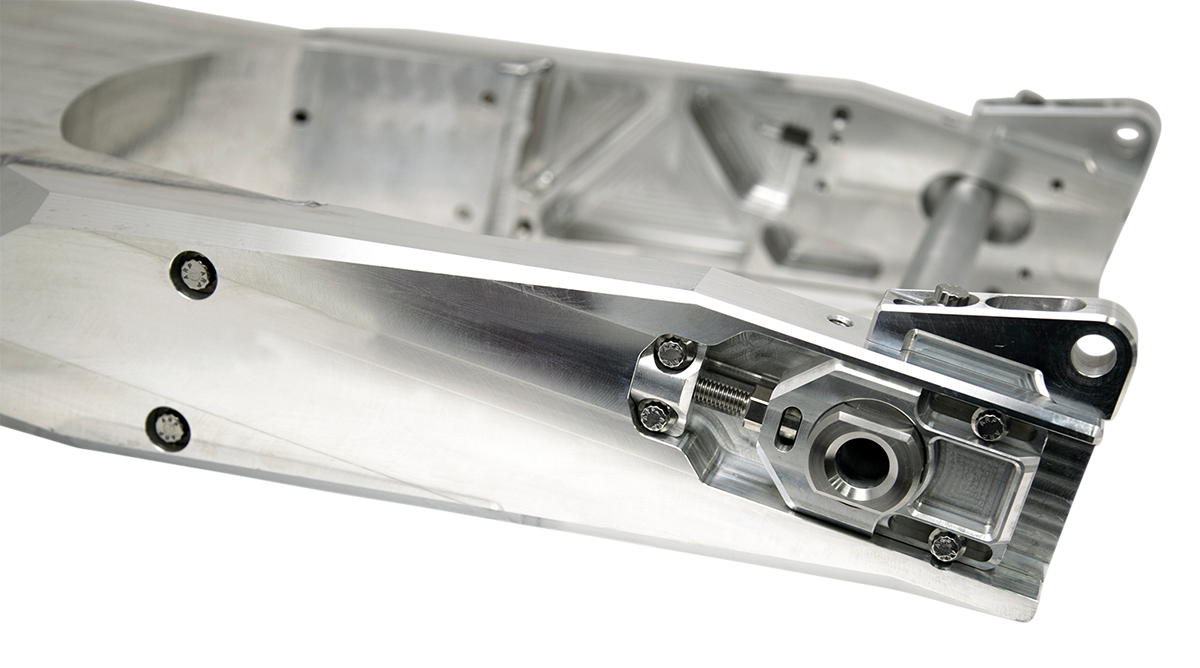 ALLOY ART Swingarm - The Swinger - '09-'23 FLHT/FLHR/FLHX/FLTRX/FLTRU/FLTRK SA-09