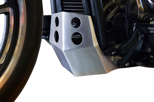 SPEED MERCHANT Skid Plate - Aluminum - Dyna SM-DSP91-05BR