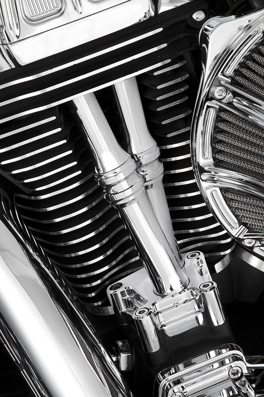 ARLEN NESS Pushrod Tube Cover Kit - 10 Gauge? - Chrome - Twin Cam 03-632