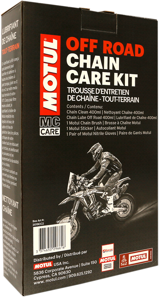 MOTUL Chain Care Kit - Off-Road - Aerosol 109788