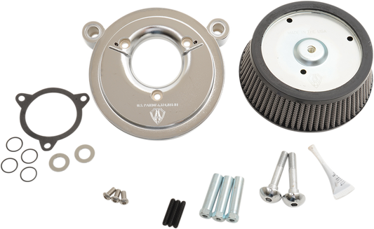 ARLEN NESS Big Sucker* Air Filter Kit - Chrome - Stage I 50-514