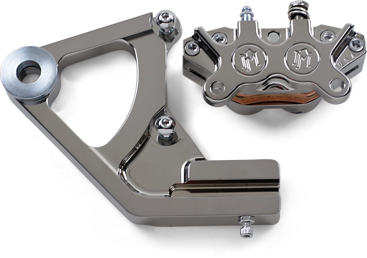 PERFORMANCE MACHINE (PM) Caliper - Rear - Chrome - 87-99 FXST/FLST 1274-0052-CH