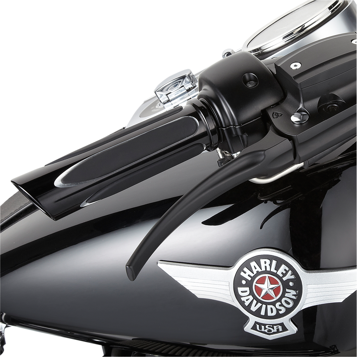 ARLEN NESS Deep Cut Comfort Series Grips - Cable - Black 07-051