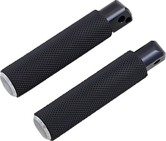 ARLEN NESS Passenger Knurled Footpegs - Chrome - FX/FL '18-'24 07-941