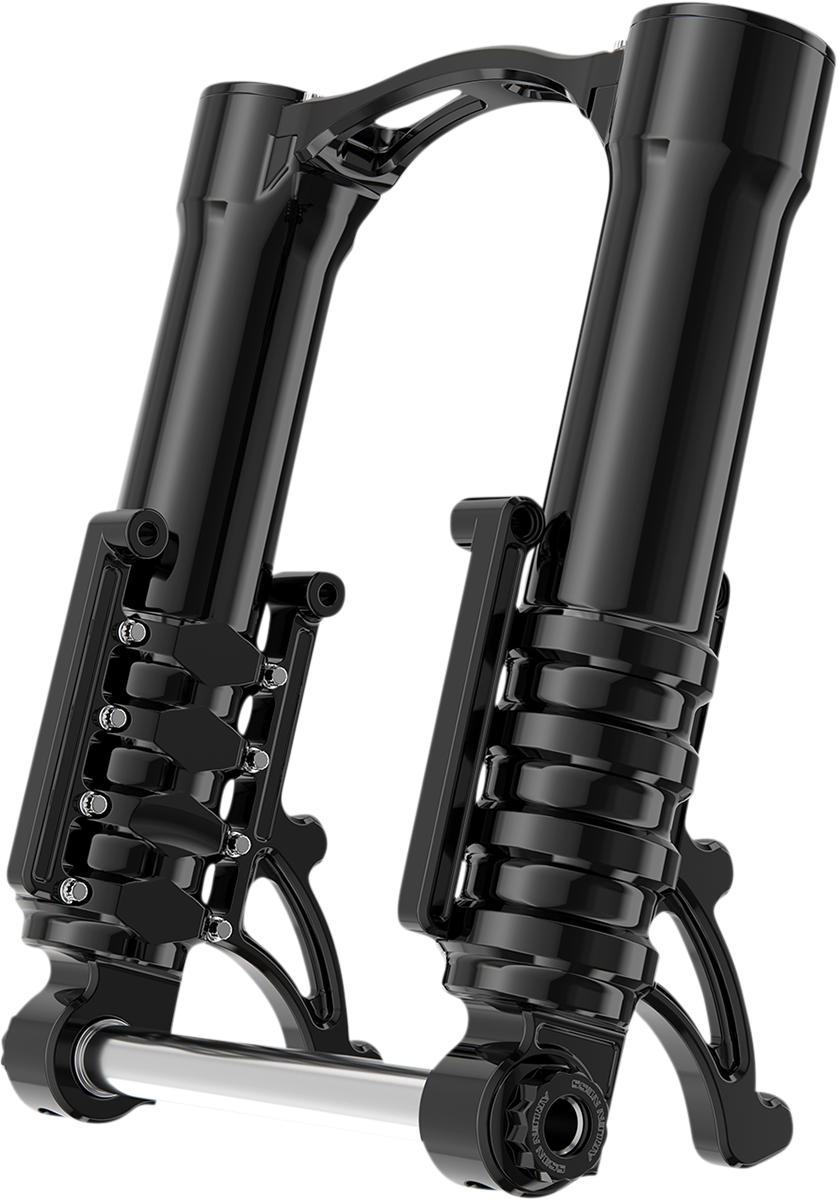 ARLEN NESS Fork Legs - 49 mm - Black Anodized - For Custom Radial Mount Brake Caliper 120-003