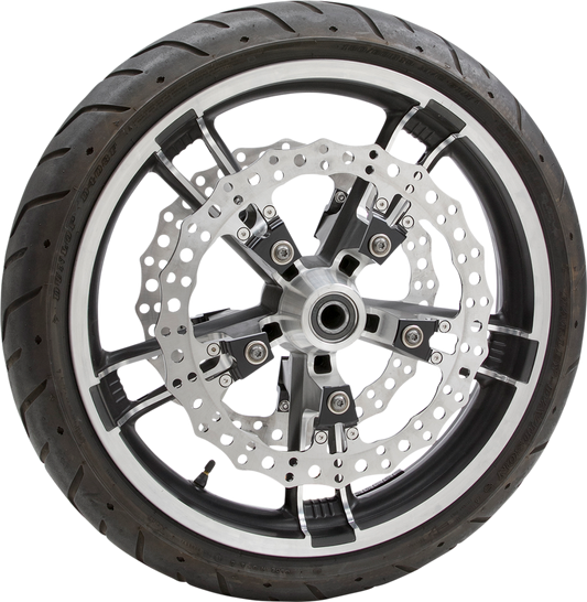 ARLEN NESS Jagged Left Brake Rotor - Touring - 14" 02-950