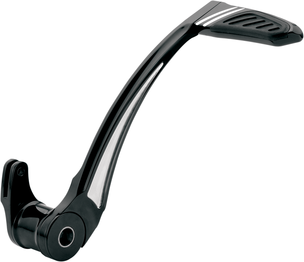 PERFORMANCE MACHINE (PM) Rear Brake Lever - '08-'13 FLH/FLT - Black 0032-1081-BM
