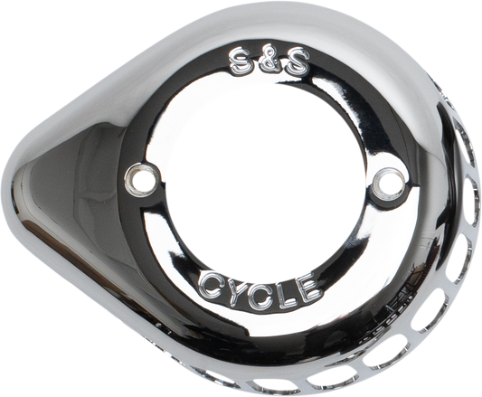 S&S CYCLE Air Cleaner Cover - Air Stinger Teardrop - Chrome 170-0687