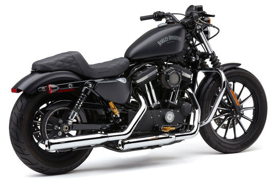 3" Nh Series Slip Ons Chrome Sportster 14 22
