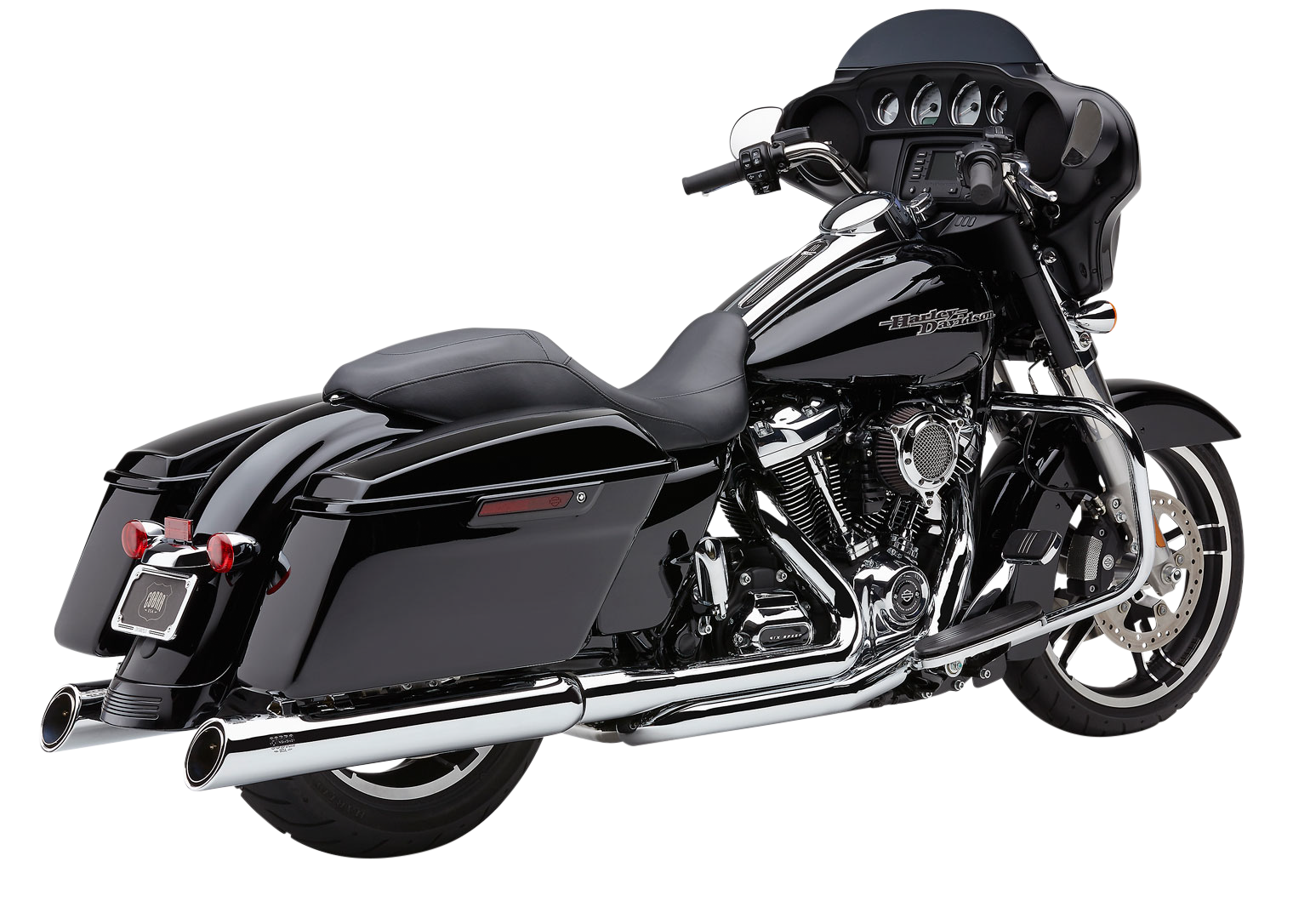 True Dual Headpipes Chrome Flh/Flt 17 22
