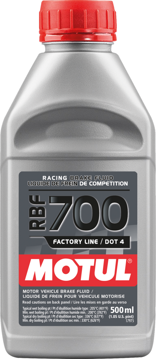 Rbf 700 Fl Dot 4 Brake Fluid 500ml 12/Case