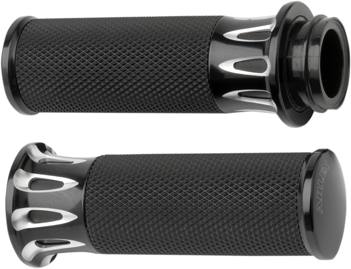 ARLEN NESS Fusion Deep Cut Grips - TBW - Black 07-319