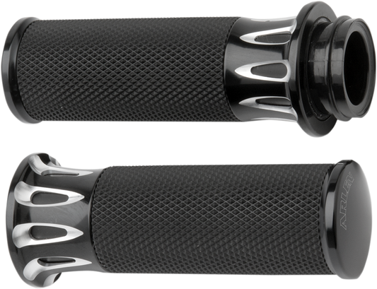 ARLEN NESS Fusion Deep Cut Grips - TBW - Black 07-319
