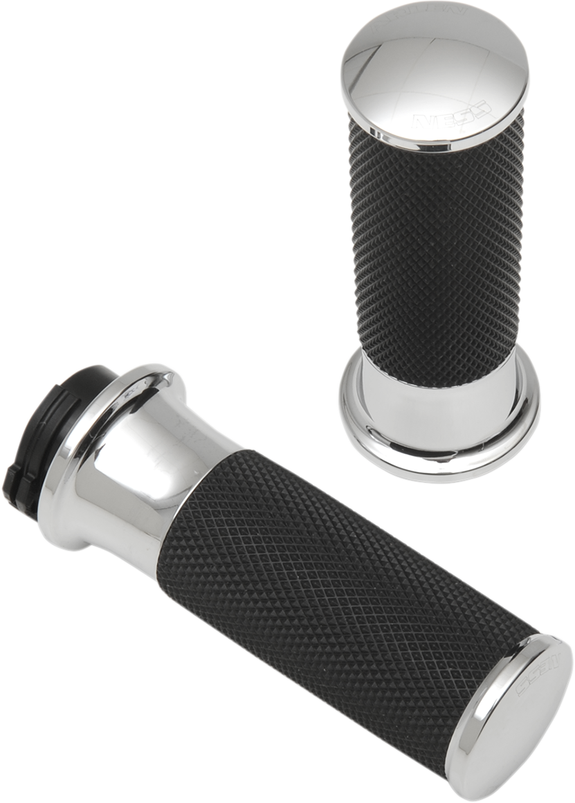 ARLEN NESS Smooth Grips - Cable - Chrome 07-320