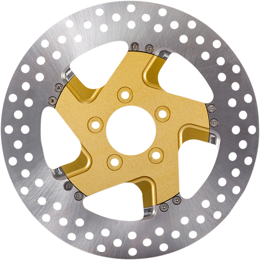 PERFORMANCE MACHINE (PM) Gold Ops Rotor - 11.8" - Front Right 0133-1800FACRS-SMG