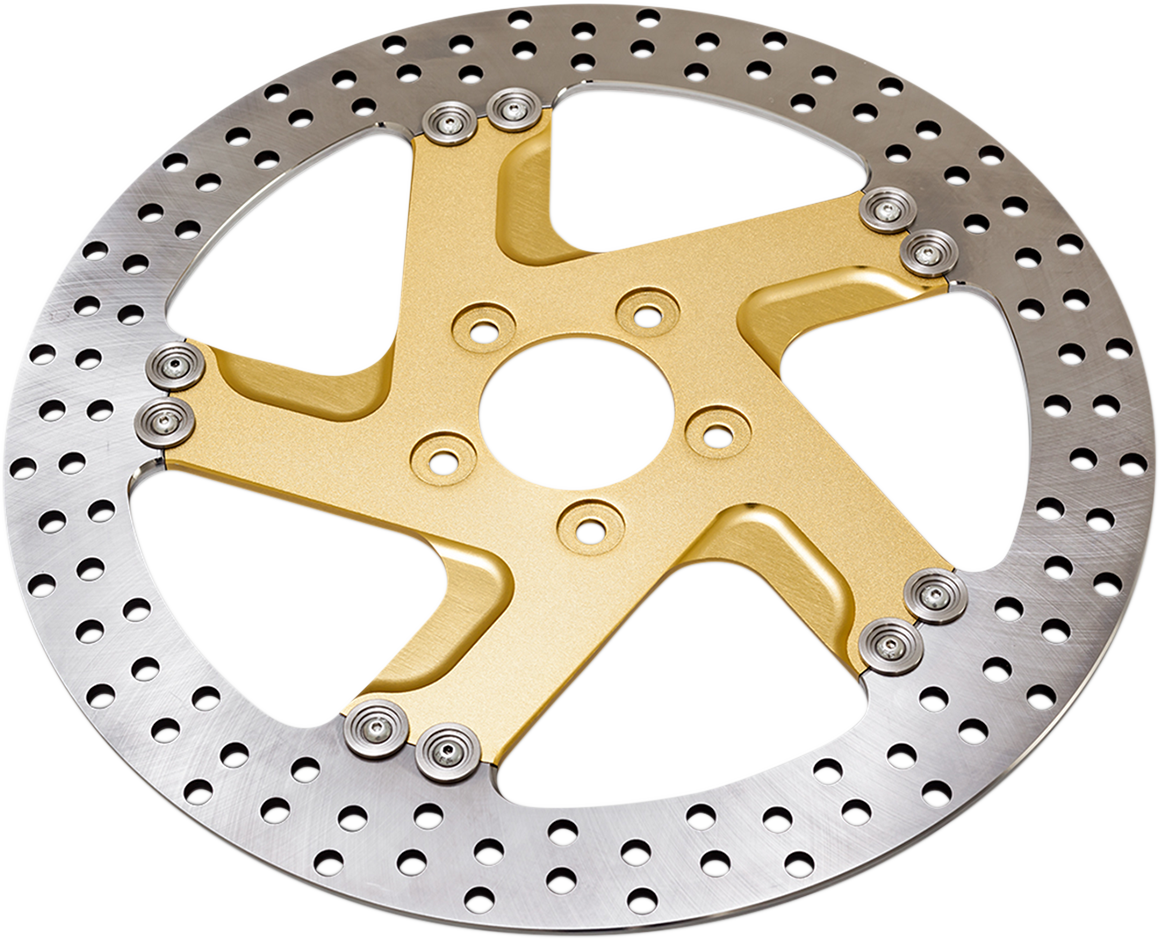 PERFORMANCE MACHINE (PM) Gold Ops Rotor - 11.8" - Front Left 0133-1800FACLS-SMG