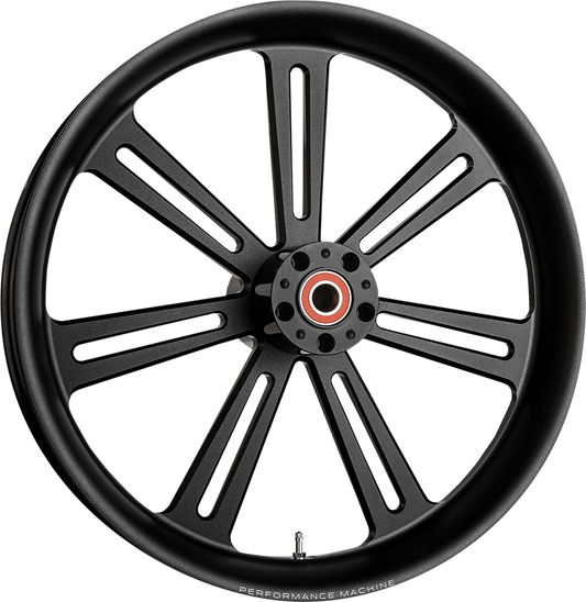 PERFORMANCE MACHINE (PM) Wheel - Sierra - Front - Dual Disc/without ABS - Black - 21x3.5 1202-7106R-SRRAJ-SMB