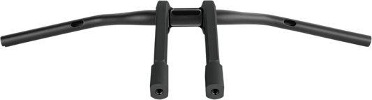 PERFORMANCE MACHINE (PM) Phatbar & Riser Kit - External Wiring - 9" - Black Ops 0208-2186M-SMB