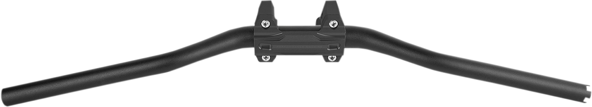 PERFORMANCE MACHINE (PM) Phatbar & Riser Kit - External Wiring - 9" - Black Ops 0208-2186M-SMB