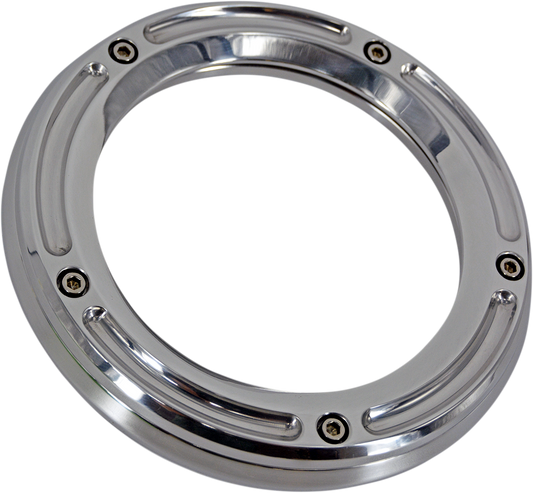 TRASK Assault Derby Cover - Chrome - Softail TM-0042CH