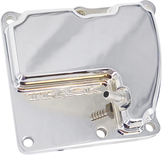 TRASK CheckM8* Vented Transmission Top Cover - Chrome TM-2041CH
