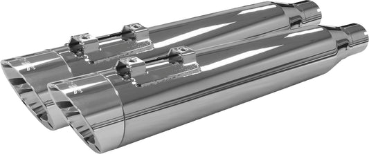Comp S Slip On Touring M8 Chrome W/Slash Polished Cap