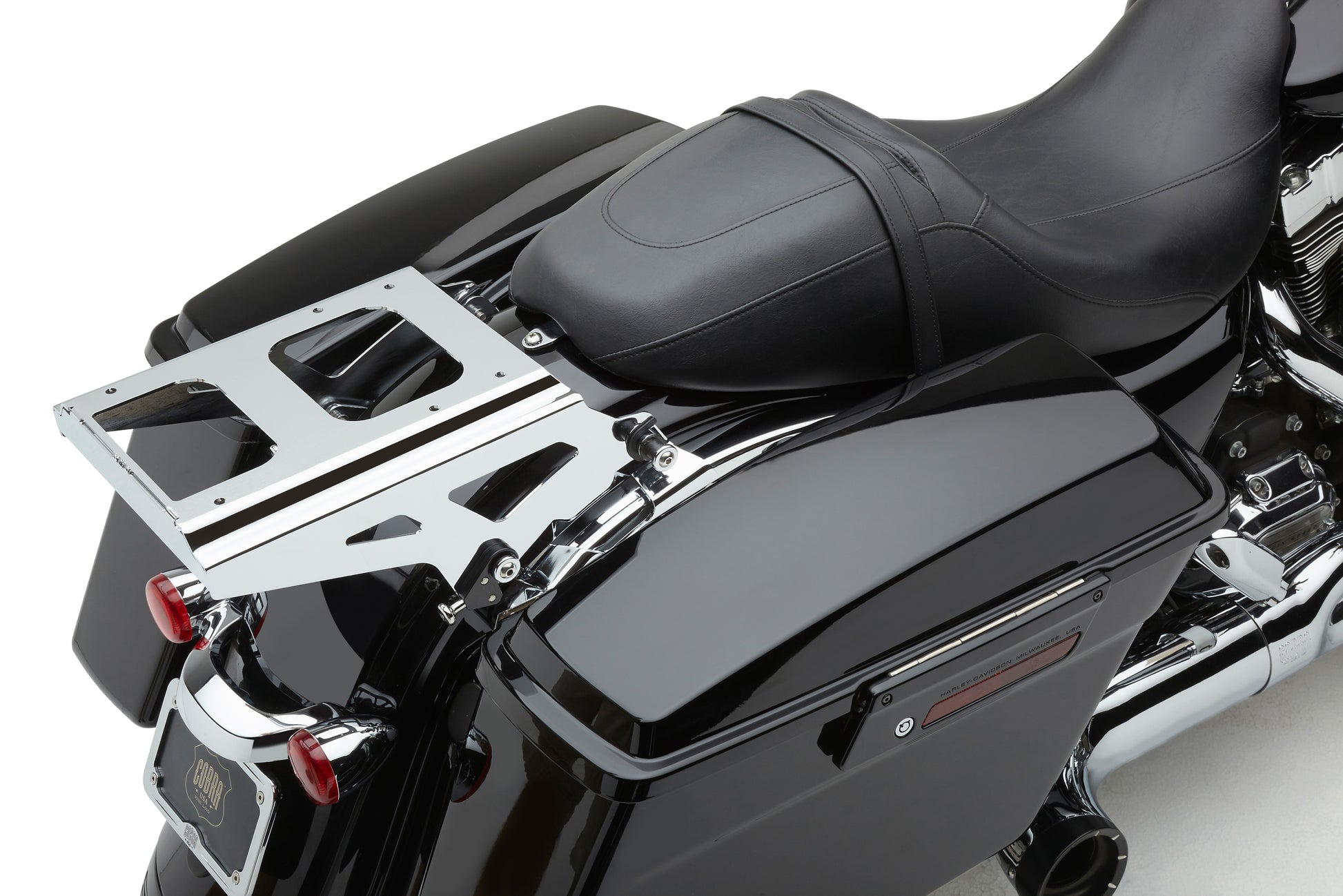 Detach 2 Up Tour Pack Mount Chrome Flh/Flt 09 13