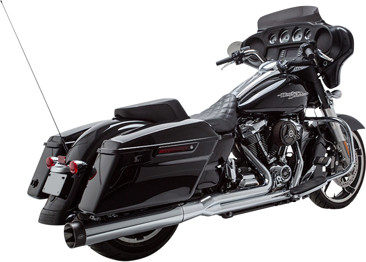 S&S CYCLE 50 State 2:1 Sidewinder? Exhaust - Chrome 550-0758D